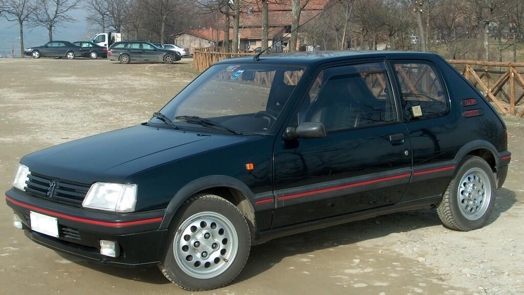 Fotky: Peugeot 205 1.6 (foto, obrazky)