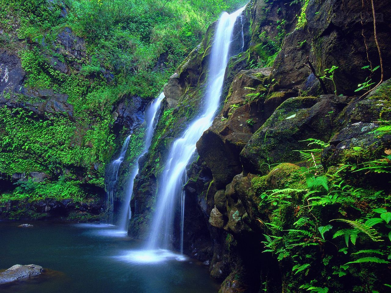 Foto: Island Falls, Maui, Hawaii