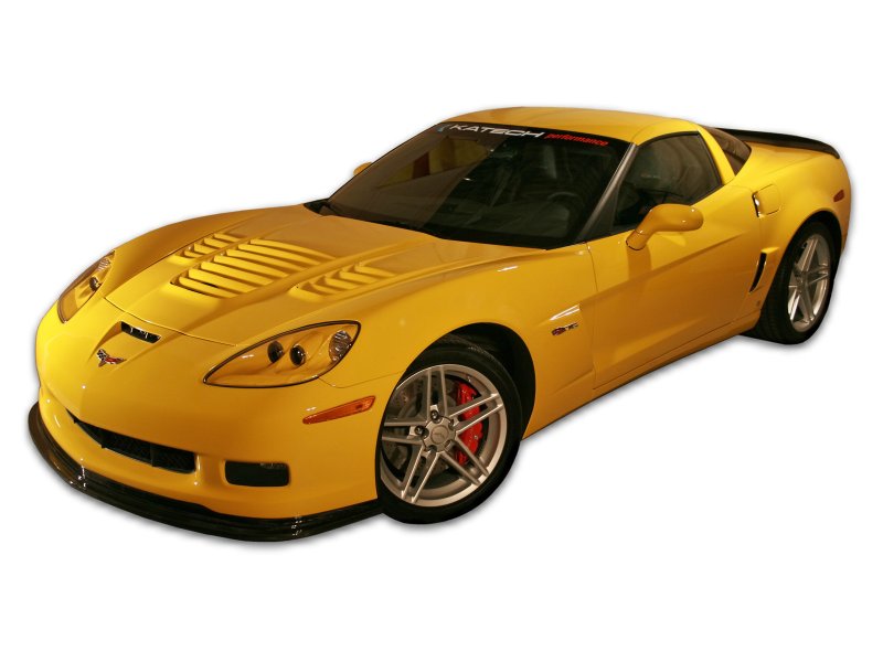 Foto: Katech Performance Street Attack Corvette C6 Z06 Side Angle Studio (2007)