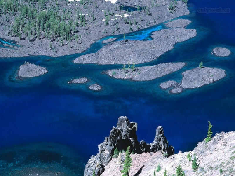 Foto: Skell Channel, Crater Lake National Park, Oregon