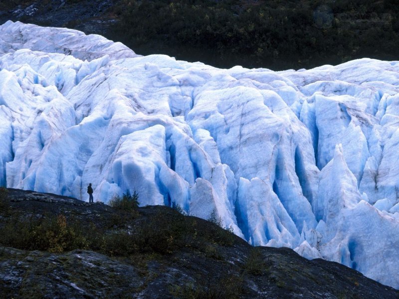 Foto: Exit Glacier, Kenai Peninsula, Alaska