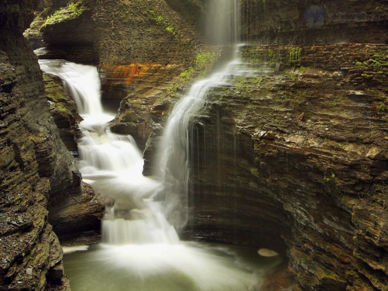 Foto: Falls, Watkins Glen State Park, New York